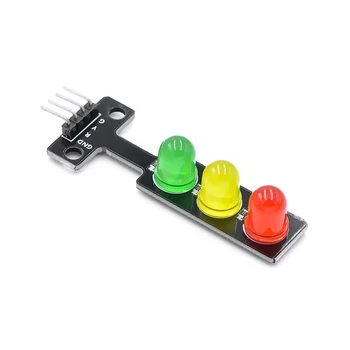 1PC Mini 5 U Semafor Led Zaslon Modul za Arduino Crvena Žuta Zelena 5 mm Led Mini-Model Semafora