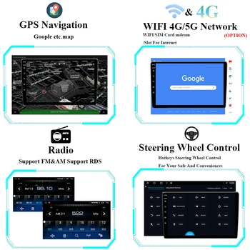 360 Skladište Android 12 Za Volkswagen T5 Multivan 2003-Auto Radio Multimedija WiFi video Player za GPS Navigaciju Monitor Carplay