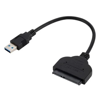 PzzPss USB SATA 3 Sata Kabel na USB 3.0 Adapter do 6 Gb/s Podrška za 2,5-inčni vanjski SSD HDD hard disk 22 Pin Sata III za a25 2,0