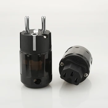 Set P-004E Rodija-Platinum Utikač za napajanje verzije EZ i priključak C-004 IEC hifi Električni priključak