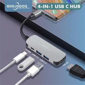 USB Type C USB Hub C za Apple iPad, Macbook Pro 11 2020 Air 4 Huawei Matebook PD Punjač Multi USB C Adapter priključne stanice USB3.0