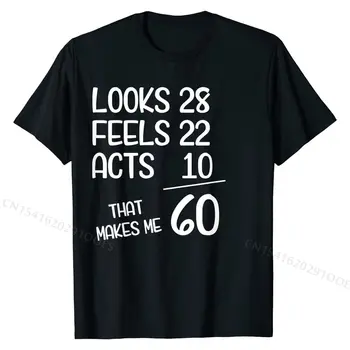 Zabavan Poklon za 60. Rođendan 60 Godina Rođen je 1960. Godine Pamučna t-Shirt Majice Majice za Muškarce Majice Geek Funky