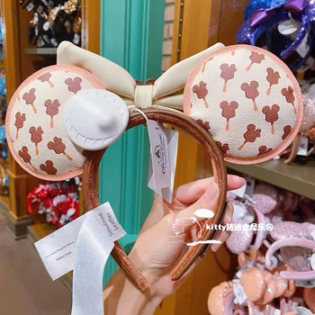 Šangaj Disney 2022 Novi Mickey Minnie Čokoladni Crtani Sladoled Povez Za Glavu Slatka Kožni Povez Za Glavu Za Djevojke Božićni Poklon